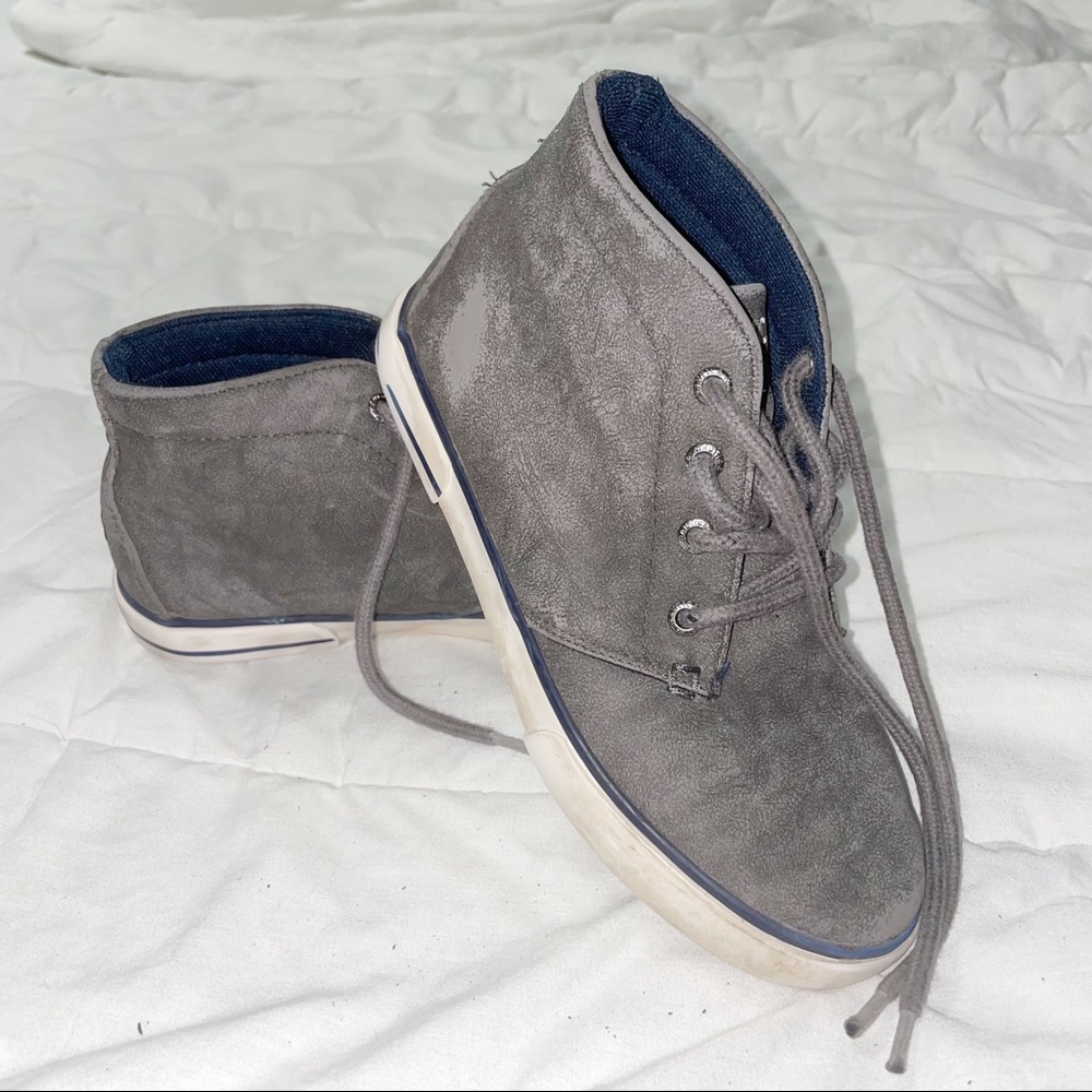 Nautica Kid’s High top Grey Suede Shoes